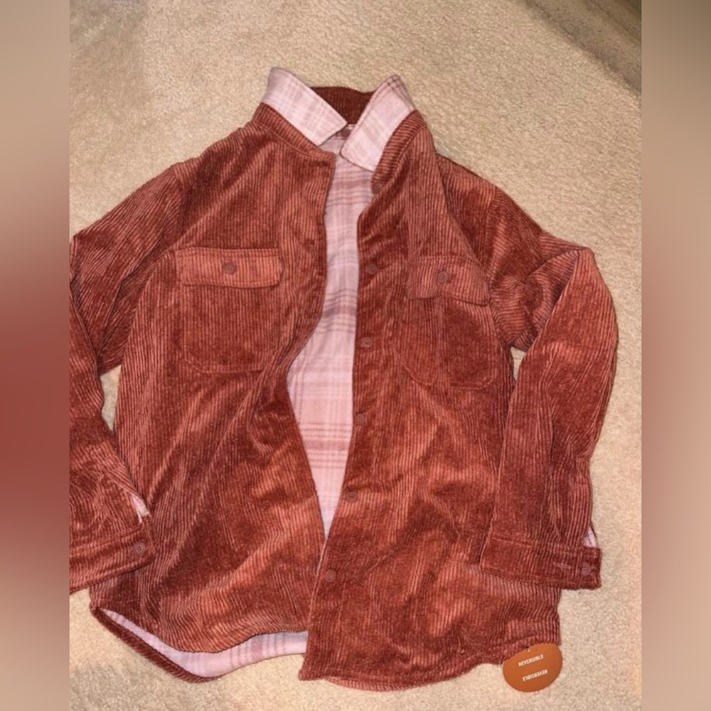 Lovetree Reversible Jacket/Flannel Size M